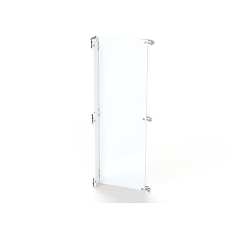 Saginaw Control & Engineering Panel, 60 in. H x 18.81 in. W x 0.85 in. L, Carbon Steel SCE-72SP24F3
